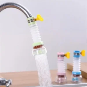 Kitchen shower splash fan faucet water saving filter tap nozzle