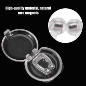 Silicone magnet anti snore nose clip pack of 4 sleep aid