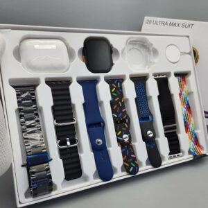I20 Ultra Max smart watch 2.3 inch large screen 10 in 1 box with AirPods